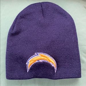 Navy Chargers Beanie